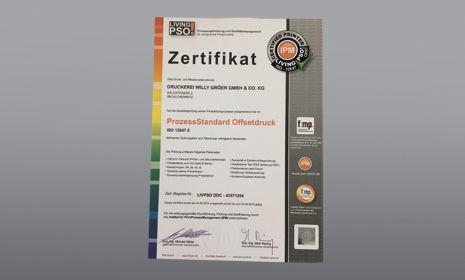 ProzessStandard Offsetdruck